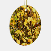 AUTUMN LEAVES KERAMISCH ORNAMENT (Rechts)
