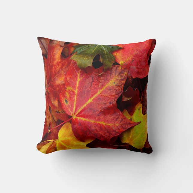 AUTUMN LEAVES KUSSEN (Voorkant)