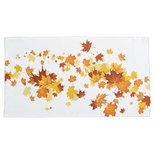 Autumn Leaves Kussensloop Set (Voorkant-Rechts)