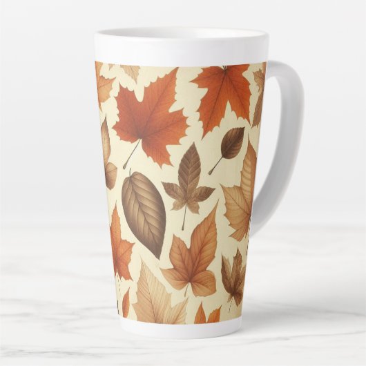Autumn Leaves Latte Mok (Rechterhoek)