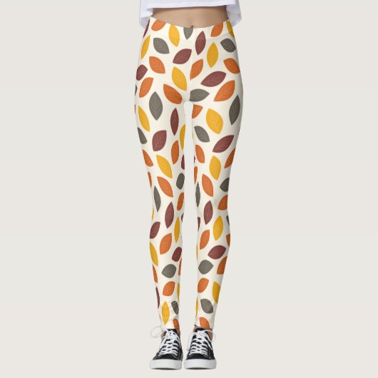 Autumn Leaves Leggings (Voorkant)