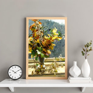 Autumn Leaves, Olga Wisinger-Florian Poster