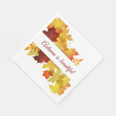 Autumn Leaves Paper Napkins Servet (Hoek)