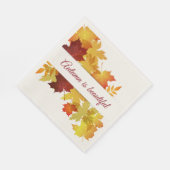 Autumn Leaves Paper Napkins Servet (Hoek)