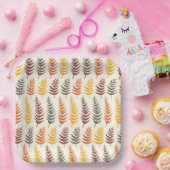 Autumn Leaves Papieren Bordje (Feest)