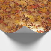 AUTUMN LEAVES PATTERN CADEAUPAPIER (Hoek)