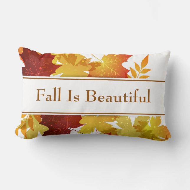 Autumn Leaves Pillow Kussen (Voorkant)