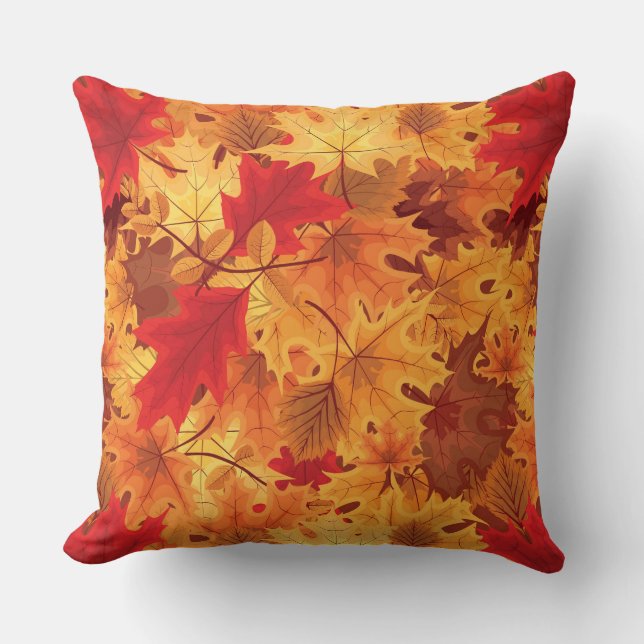 Autumn Leaves Pillow Kussen (Voorkant)