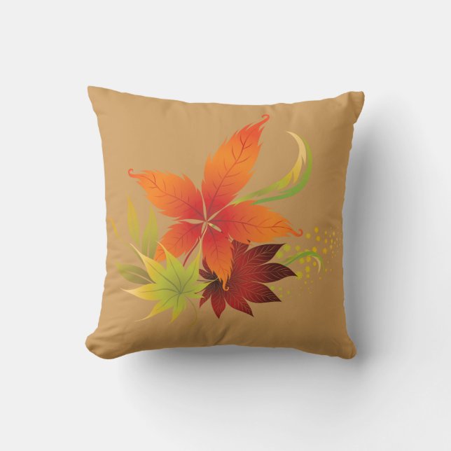 Autumn Leaves Pillow Kussen (Voorkant)
