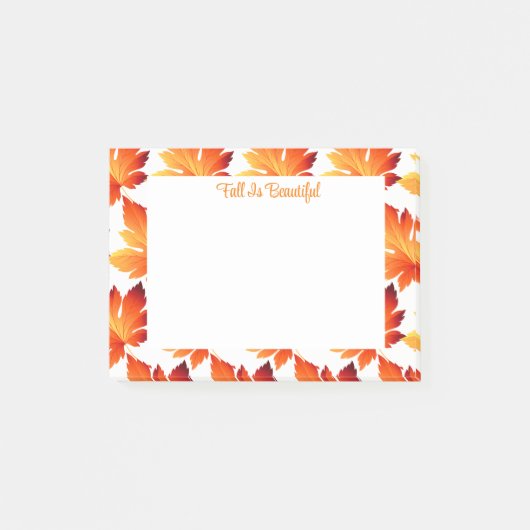 Autumn Leaves Post-it® Notes (Voorkant)