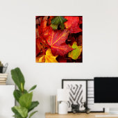 AUTUMN LEAVES POSTER (Thuiskantoor)