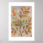 Autumn leaves poster (Voorkant)