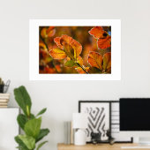 Autumn Leaves Poster (Thuiskantoor)