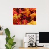 Autumn Leaves Poster (Thuiskantoor)