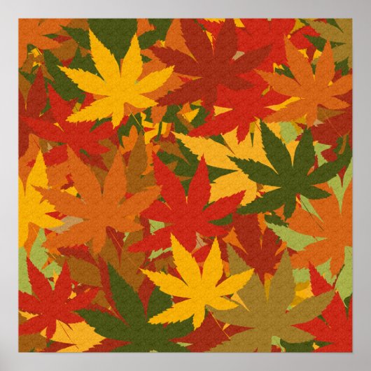 Autumn Leaves Poster (Voorkant)