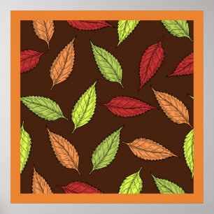 AUTUMN LEAVES POSTER