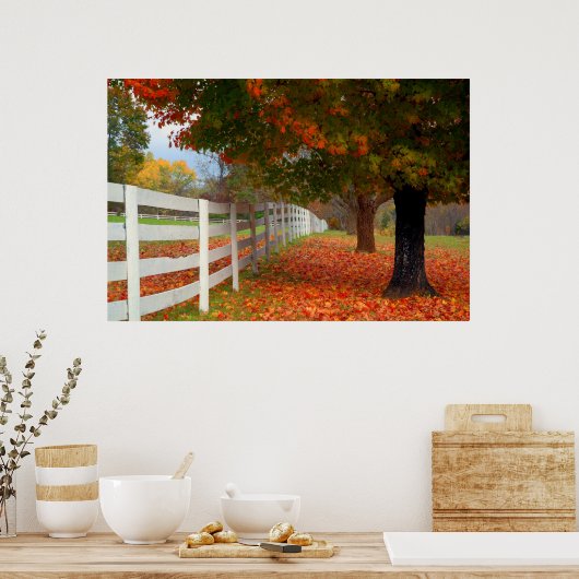 Autumn Leaves Poster (Keuken)