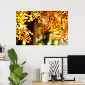 Autumn Leaves [Poster] Poster (Thuiskantoor)