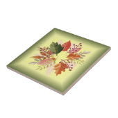  Autumn Leaves ~ Red en Gold ~ Backsplash Accepten Tegeltje (Zijkant)