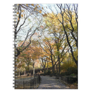 Autumn Leaves Riverside Park New York City NYC Notitieboek