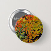 Autumn Leaves Ronde Button 5,7 Cm (Voorkant /achterkant)