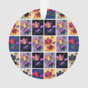 Autumn Leaves Rustic Patchwork