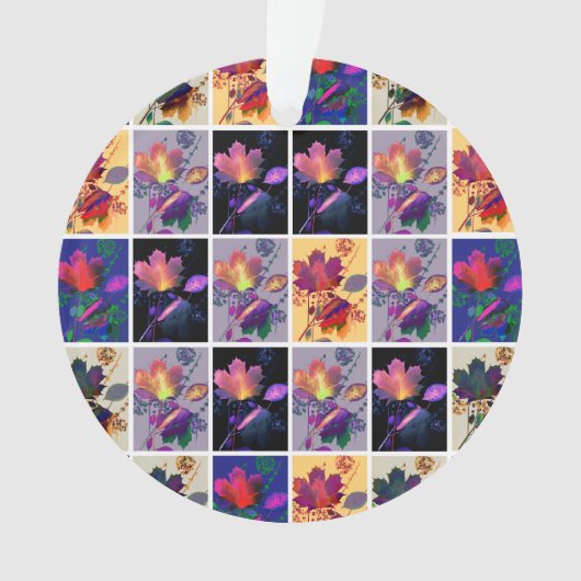 Autumn Leaves Rustic Patchwork (devant)