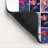 Autumn Leaves Rustic Patchwork Quilt Collage Muismat (Hoek)