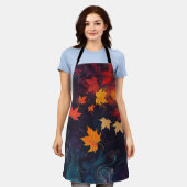 Autumn Leaves Schort (Gedragen)