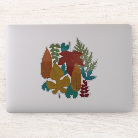 Autumn Leaves Sticker (Computer)