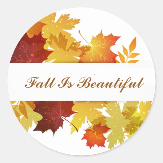 Autumn Leaves Stickers (Voorkant)