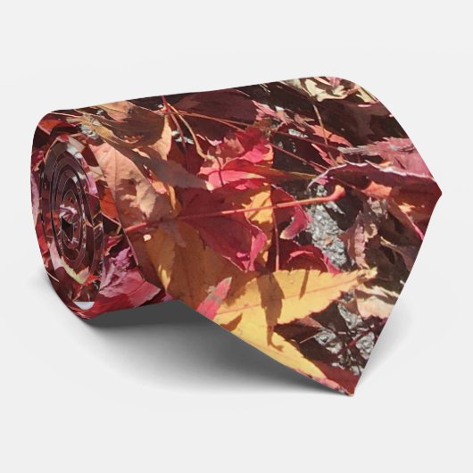 Autumn Leaves Stropdas (Opgerold)