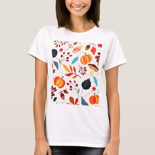 Autumn Leaves T-Shirt (Voorkant)