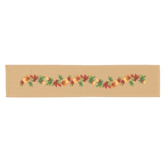 Autumn Leaves Table Runner Korte Tafelloper (Horizontaal)
