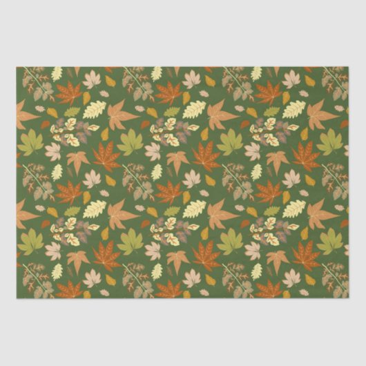 Autumn Leaves Tissuepapier (Voorkant)