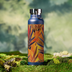 Autumn Leaves Water Bottle Waterfles