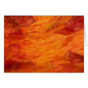Autumn Leaves Wenskaart