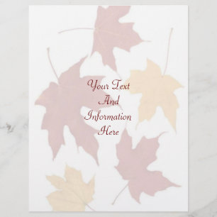 Autumn Letterhead