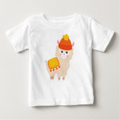 Autumn Llama, Cute Llama, Alpaca, Llama met Pet (Voorkant)