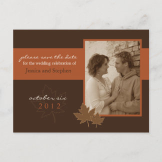 Autumn Love 01 Aankondigingskaart