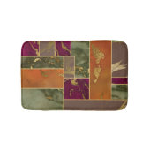 Autumn Luxury | Geometrische gouden handdoepering Badmat (Voorkant)