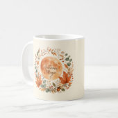 Autumn Magic Moon Botanical Coffee Mug (Devant gauche)
