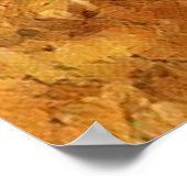 Autumn Magical Forest Landscape Illustration Poster (Hoek)