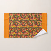 Autumn maple-bladpatroon badhanddoekset bad handdoek (Handdoek)