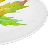 Autumn Maple Leaf Beverage Coaster Snijplank (Hoek)