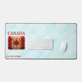 Autumn Maple Leaf Canadian Flag Bureaumat (Keyboard & Muis)