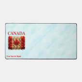 Autumn Maple Leaf Canadian Flag Bureaumat (Voorkant)