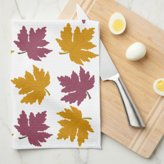 Autumn Maple Leaves Modern  Theedoek