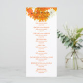 Autumn Maple verlaat huwelijksprogramma Programma (Staand voorkant)