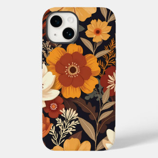 Autumn Meadow - Warm Floral Symphony in het donker Case-Mate iPhone 14 Hoesje